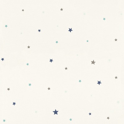 Bambino XVIII Stars Wallpaper White Rasch 245264