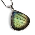 Click to view product details and reviews for Large Labradorite Necklace Natural Designer Gemstone 16 42cm.