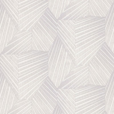 Elle Decoration Geometric D Triangle Wallpaper Light Grey Cream 1015231