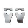 Click to view product details and reviews for Pit Bike Silver Fat Bar Oval Clamps 28mm.