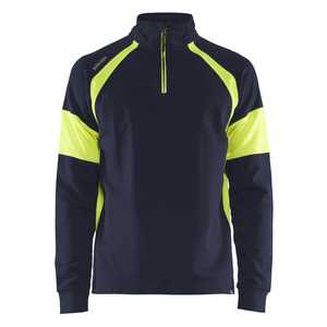 Blaklader 3550 Sweatshirt With Hi Vis Panels