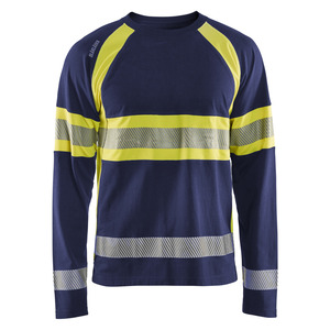 Blaklader 3510 Long Sleeve High Vis T Shirt