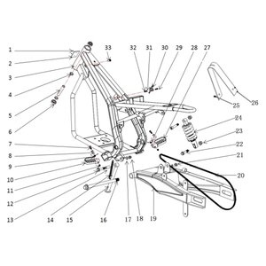 Mxr Rage 50cc Mini Dirt Bike Rear Swing Arm