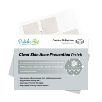 Clear Skin Acne Prevention 30 Topical Patches &pipe; PatchAid