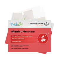 Vitamin C Plus Vitamin Patch &pipe; 30 Topical Patches &pipe; PatchAid