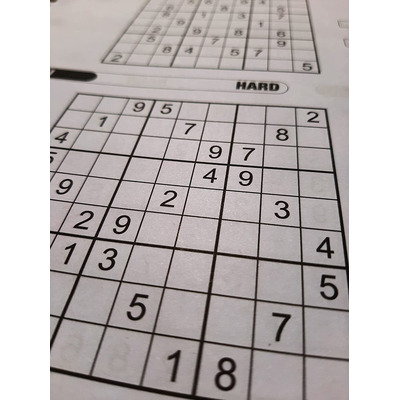 Giant 500 Sudoku Spiral Bound Brain Teaser Puzzle Book