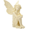 20cm Cream Sitting On The Step Fairy Garden Statue Ornament - TWO FAIRIES
