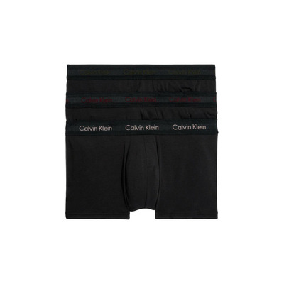 Calvin Klein Mens Cotton Stretch Low Rise Trunk 3 Pack