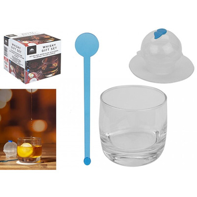 Whisky Glass & Accessories Gift Set