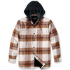 Click to view product details and reviews for Carhartt Sherpa Lined Hooded Shirt Jacket.
