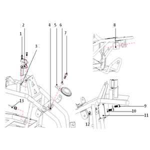 Funbikes Toxic Electric Mini Quad V2 Horn Fixing Bolt