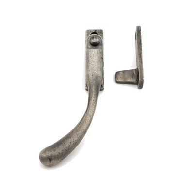 From The Anvil Left Or Right Handed Peardrop Locking Night Vent Window Fastener, Antique Pewter - 45912 ANTIQUE PEWTER - RIGHT HAND