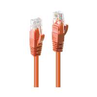 Lindy 3m Cat.6 U/UTP Network Cable, Orange