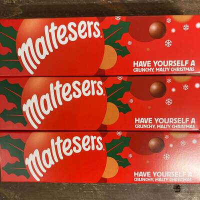 4x Maltesers Chocolate Gift Tubes (4x75g)
