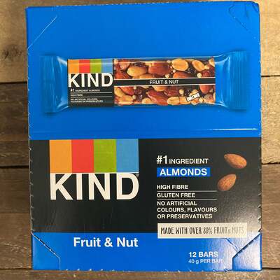 12x Kind Fruit & Nut Bars (12x40g)