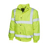Click to view product details and reviews for Uc804 High Vis Yellow Bomber Jacket.
