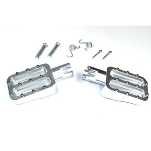 Silver Cnc Pit Bike Foot Pegs