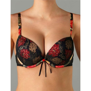 Ultimo Orient Plunge Bra Red