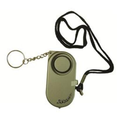 Key Ring Battery Operated Personal Alarm & Torch  - Alarm