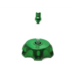 Pit Bike Alloy Filler Cap Green