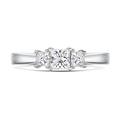 Click to view product details and reviews for Classic Princess Cut Trilogy Diamond Ring 075cts.