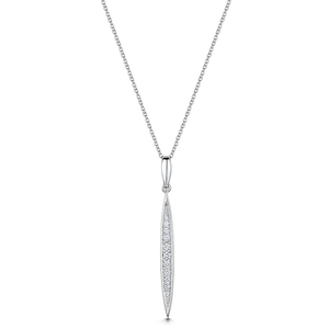 Diamond Drop Necklace 007cts