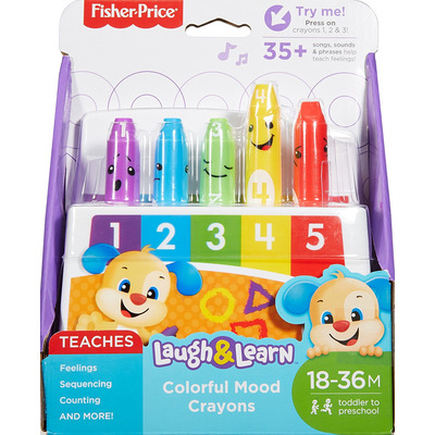 Fisher-Price Laugh & Learn Colorful Mood Crayons