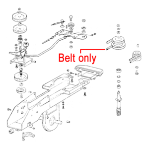 Al Ko Scythe Mower Belt 401416