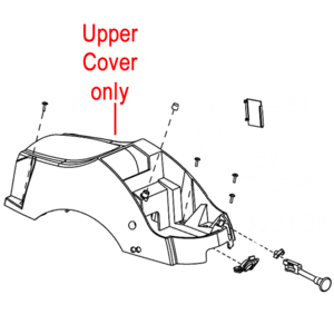 Mitox Chainsaw Upper Cover Plate Miyd38 50500 1