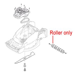 Mountfield Princess 34 Roller Complete 322670018 0