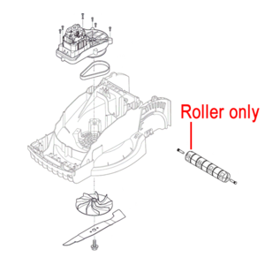 Mountfield Princess 42 Roller Complete 322670021 0