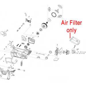 Mitox Chainsaw Air Filter Miyd450108 00