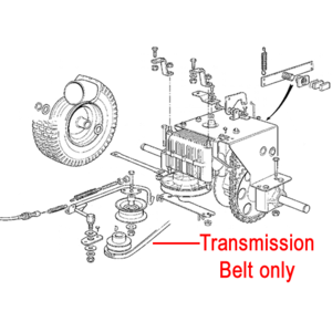 Mountfield Transmission Belt 135061406 0