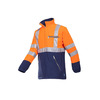 Click to view product details and reviews for Sioen Kingley 497 High Vis Orange Navy Fleece.