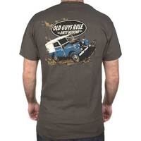 Old Guys Rule Tee - Dirty Weekend, Olive Green, XL