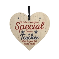 Wooden sign - Special Teacher (1pc)