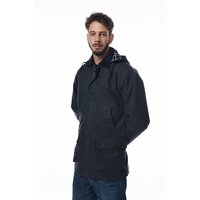 Hunter Outdoor Boulton Unisex Wax Jacket - Padded XS Green
