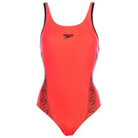 Speedo Monogram Muscleback Swimsuit