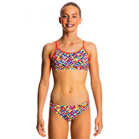 Funkita Girls Racerback Two Piece Bikini Set