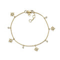 Click to view product details and reviews for Rox Celestial Gold Vermeil Plated Star And Drop Bracelet.