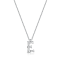 Click to view product details and reviews for Rox Bamboo Sterling Silver Letter E Pendant.