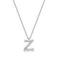 Click to view product details and reviews for Rox Bamboo Sterling Silver Letter Z Pendant.