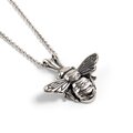 Click to view product details and reviews for Cute Honey Bee Necklace In Silver 16 42cm.