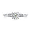 Click to view product details and reviews for Love Princess Cut Diamond Ring 092cts.