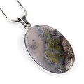 Click to view product details and reviews for Priday Moss Agate Necklace Natural Designer Gemstone 16 40cm.