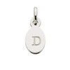 Bespoke Alphabet 'D' Charm - Silver