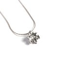 Click to view product details and reviews for Maple Leaf Necklace In Silver 16 42cm.