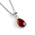Click to view product details and reviews for Hessonite Garnet Necklace Natural Designer Gemstone 16 42cm.