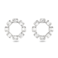 Click to view product details and reviews for Swarovski Millenia Earrings Circle White Rhodium Plated 5602780.