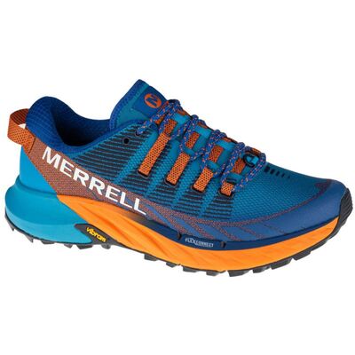 Merrell Mens Agility Peak 4 Trail Shoes - Blue